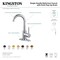 Fauceture LS8430DL Concord Single-Handle Bathroom Faucet W/Push Pop-Up, Matte Blk LS8430DL - alternate 2